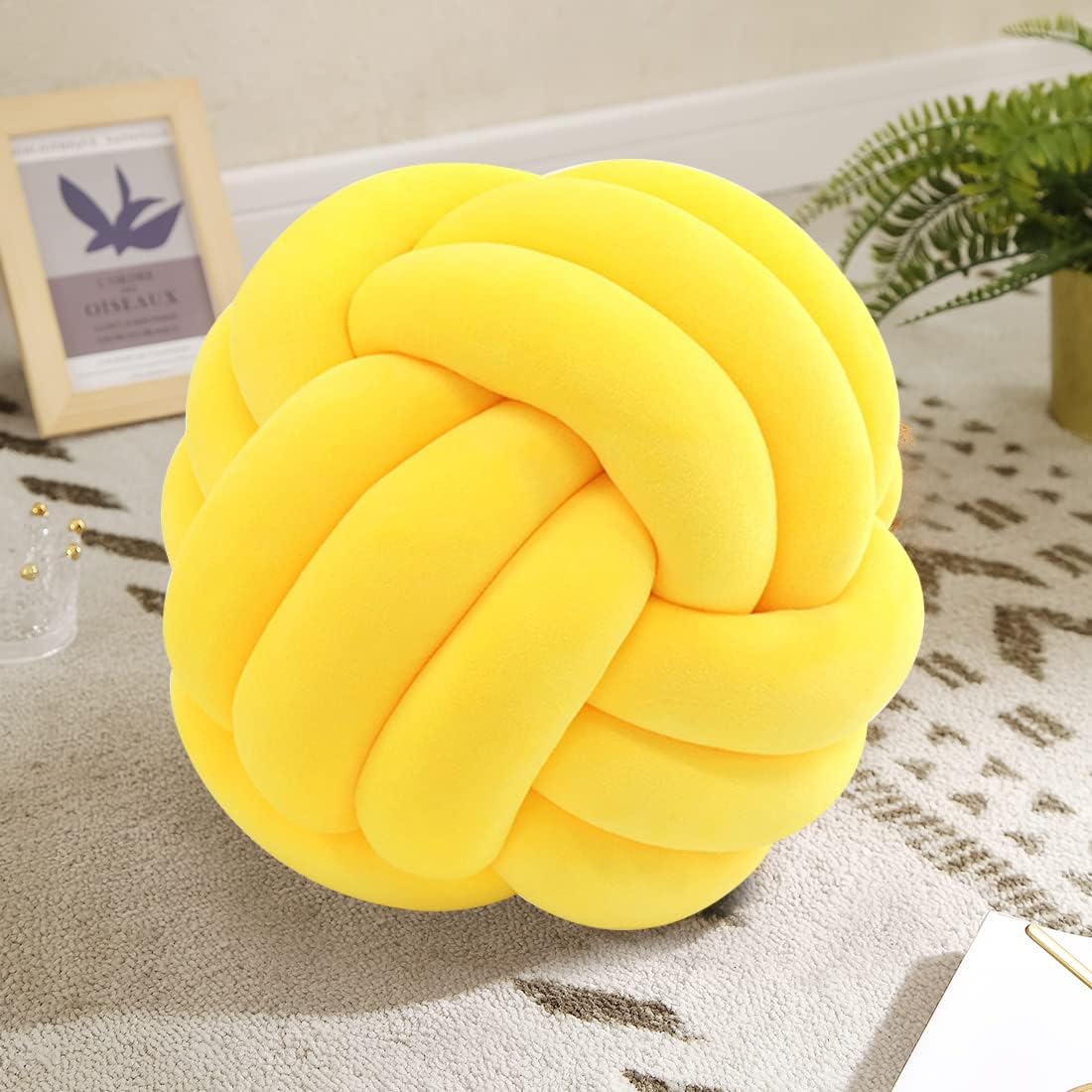 Modern Handmade Pillow - Decorative Ball For Home Decor 