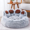 Luxury Bear Paw Pet House Bed: Premium Comfort & Style for Your Beloved Pet