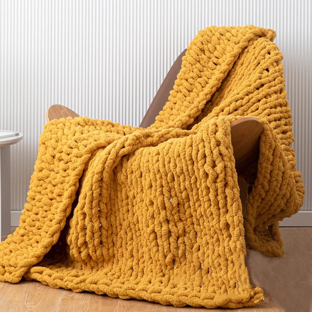 Handwoven Blanket for Bed, Sofa, Chair & Home Decor 