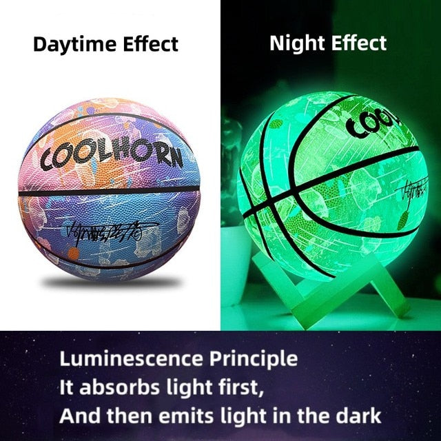 Reflective Basketball - Luminous Basketball - Glowing Basketball