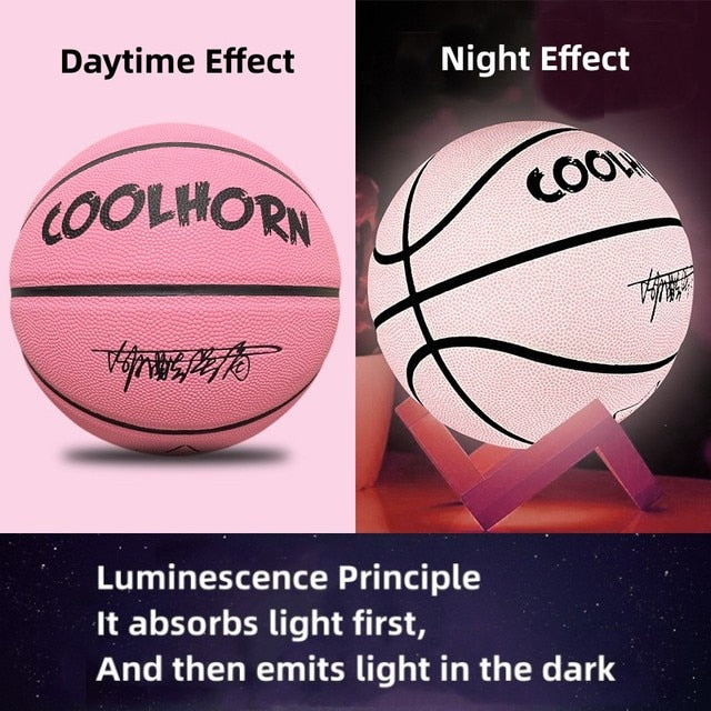 Reflective Basketball - Luminous Basketball - Glowing Basketball