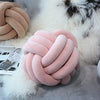 Modern Handmade Pillow - Knotted Pillow ball For Home Decor - Decorative Ball 