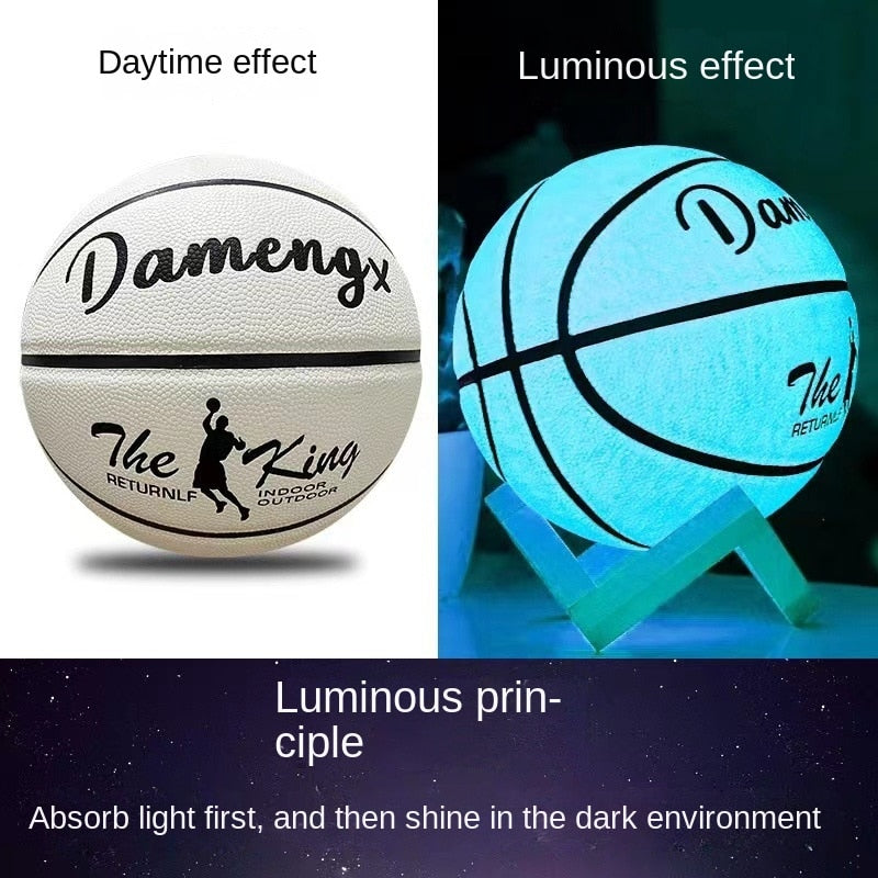 Reflective Basketball - Luminous Basketball - Glowing Basketball