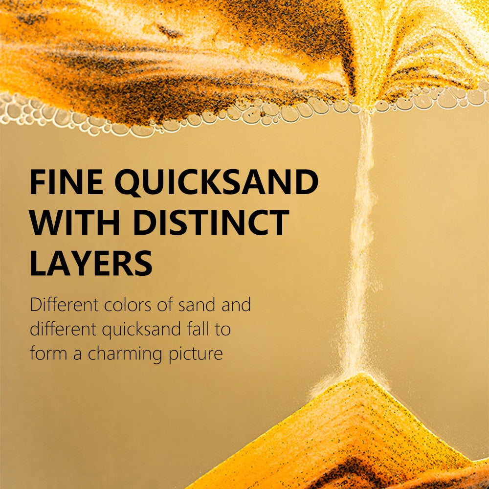 3d Quicksand Painting - Moving Sand Art - Flowing Sand Frame